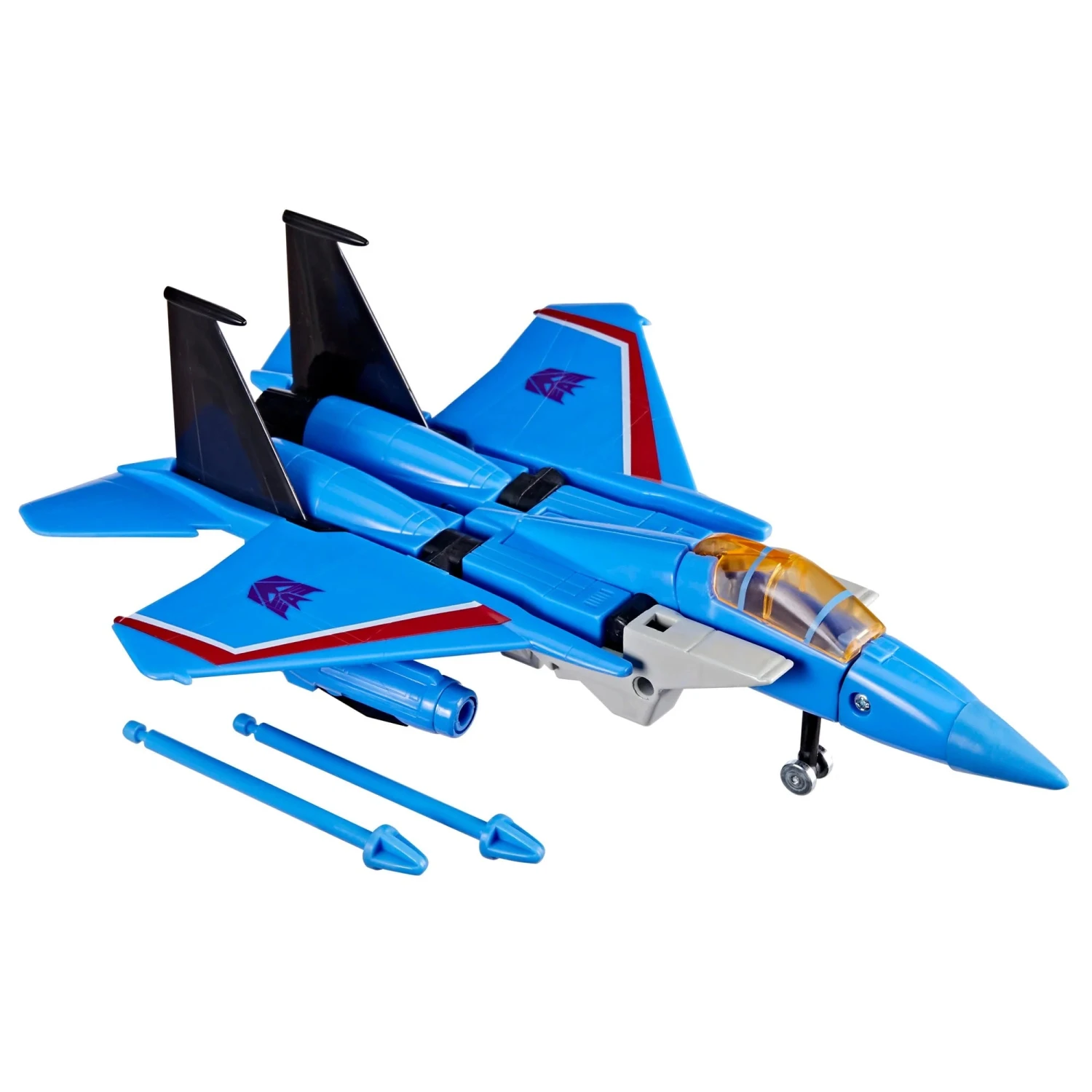Hasbro Transformers The Movie Retro Decepticon Warrior Thundercracker Action Figure - Image 2