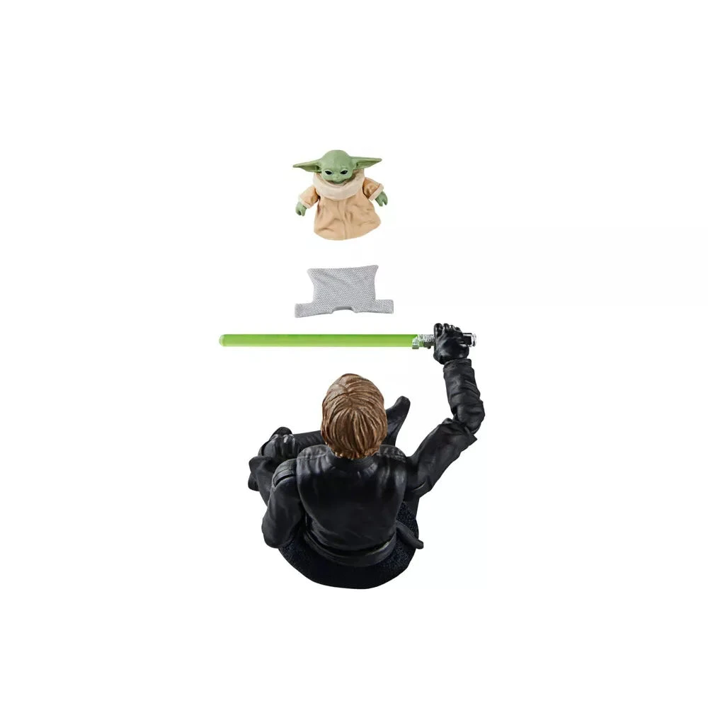 Hasbro Star Wars Black Series Vintage Collection Luke Skywalker And Grogu F8303 3.75" 2-Pack Action Figure - Image 4