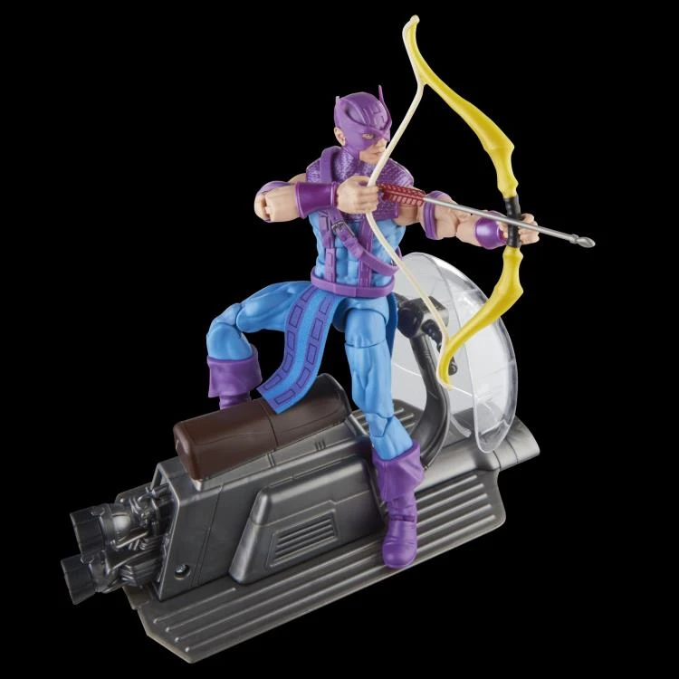Hasbro Marvel Legends 60th Anniversary Avengers Beyond Earth's Mightiest Hawkeye With Sky-Cycle Action Figure - Image 2
