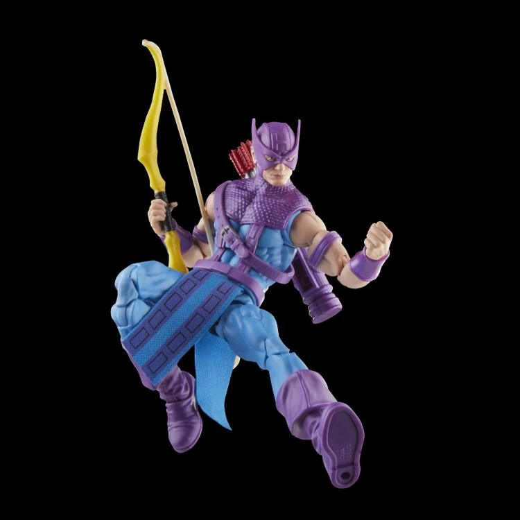 Hasbro Marvel Legends 60th Anniversary Avengers Beyond Earth's Mightiest Hawkeye With Sky-Cycle Action Figure - Image 7