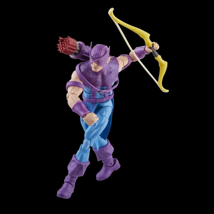 Hasbro Marvel Legends 60th Anniversary Avengers Beyond Earth's Mightiest Hawkeye With Sky-Cycle Action Figure - Image 6