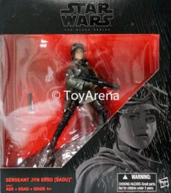 Hasbro Star Wars Rogue One The Black Series Sergeant Jyn Erso Eadu W/ Base 6 Inch Action Figure K-Mart Exclusive