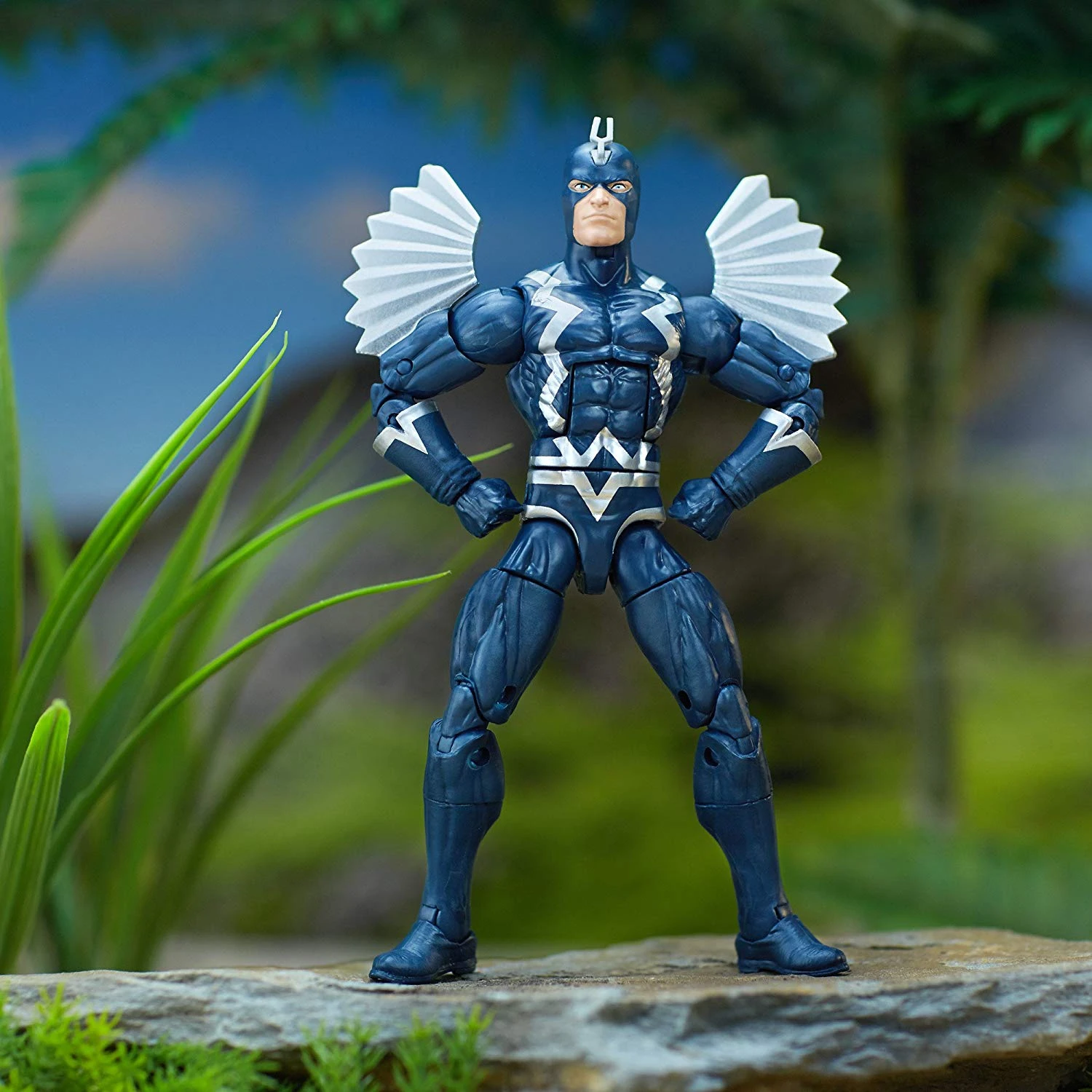 Hasbro Marvel Legends Black Panther Black Bolt (Okoye BAF) - Image 3