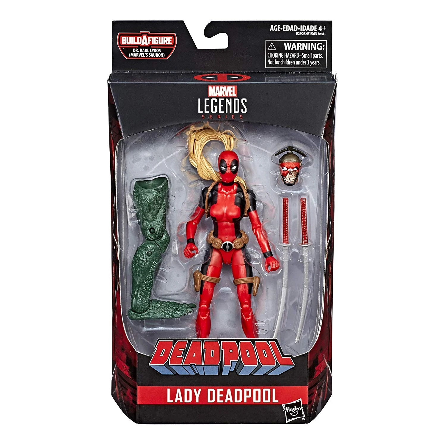 Hasbro Marvel Legends Lady Deadpool Sauron BAF - Image 2