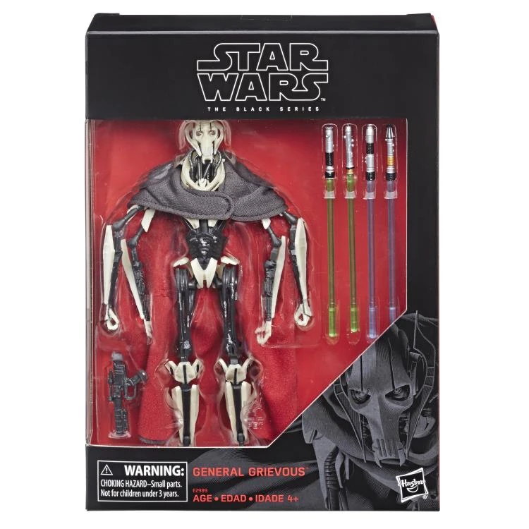 Hasbro Star Wars Black Series Revenge Of The Sith #D1 Deluxe General Grievous 6 Inch Action Figure - Image 6
