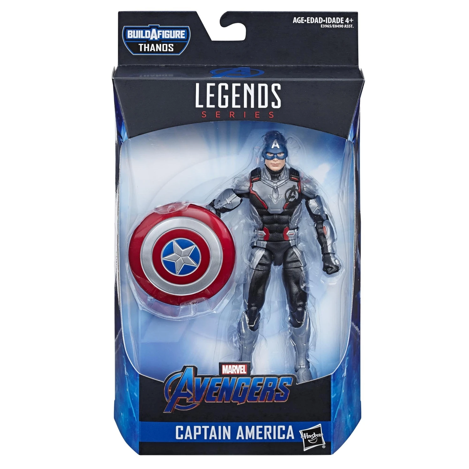 Hasbro Marvel Legends Avengers Endgame Captain America Acton Figure