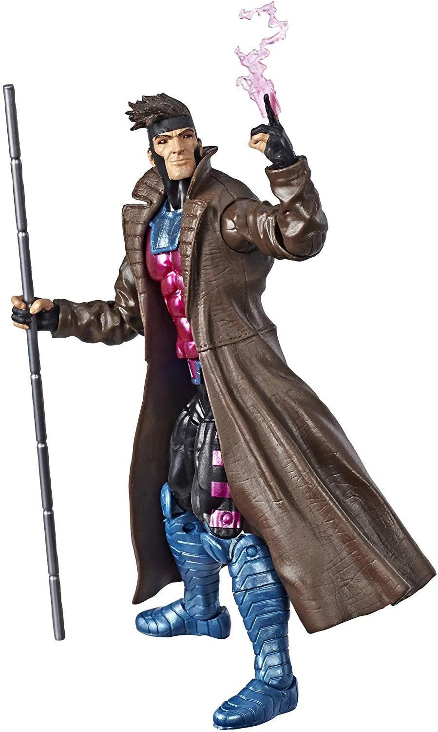 Hasbro Marvel Legends X-Men Series Gambit Caliban BAF Wave Action Figure - Image 2