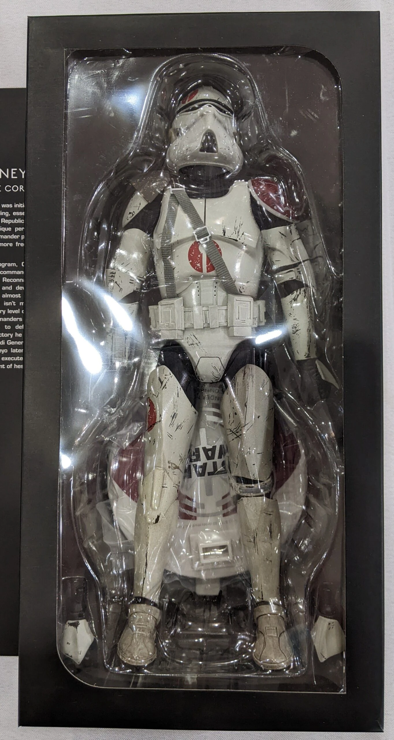 Sideshow Collectible 1/6 Star Wars Militaries Of Star Wars 91st Reconnaissance Corps Commander Neyo Sixth Scale Figure *Open Box* - Image 2