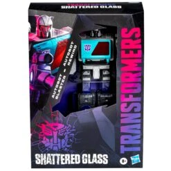 Hasbro Transformers Generations Shattered Glass Voyager Autobot Blaster & Rewind Exclusive Action Figure